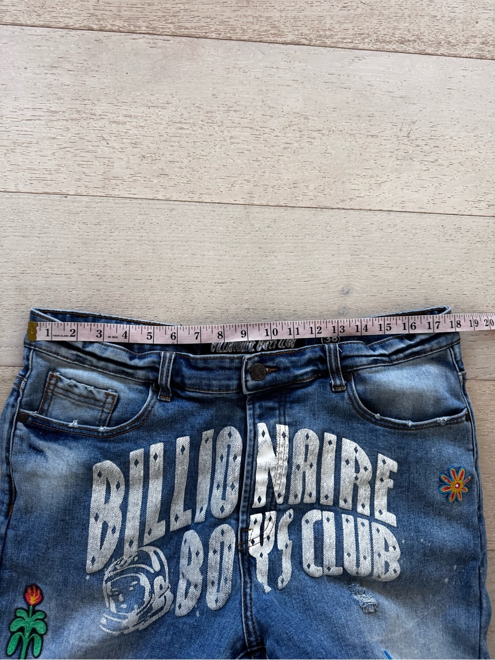 Billionaire Boys Club | Men's BB Trek Patch Jeans in Martian 38 (36x32) - Picture 14 of 15